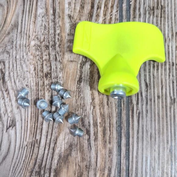 Asics Hyper Sprint 7 Track Field Running Shoes Sneakers Black 1091A015 Men Sz 11 - Picture 9 of 11